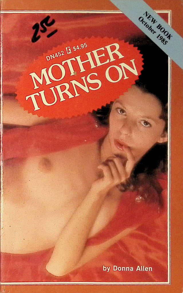 Mother Turns on by Donna Allen DN452 October 1985 Greenleaf Classics Adult Paperback Novel 071025AMP