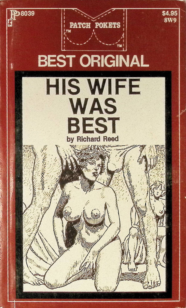 His Wife was Best by Richard Reed PP8039 1977 Patch Pockets Greenleaf Classics Adult Paperback Novel 081925AMP