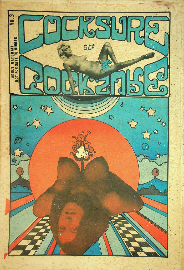 Cocksure Adult Newspaper   Funky People   #3 1970's   090526lmp-GSC