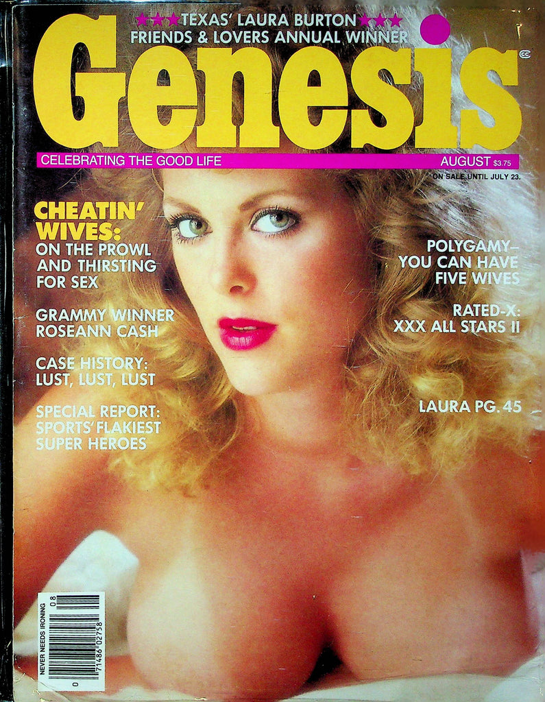 Genesis Magazine Roseann Cash & Laura August 1986 062123RP3