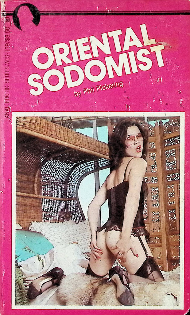 Oriental Sodomist by Phil Pickering AES-139 1980s Anal Erotic Series Adult Paperback Novel -112024AMP