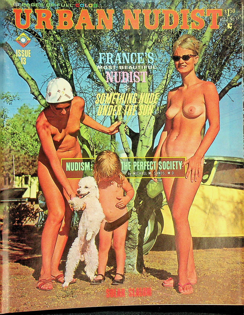 Urban Nudist Magazine  France's Most Beautiful Nudist / Something Nude Under The Sun  #13 1964    091426lmp-GSC