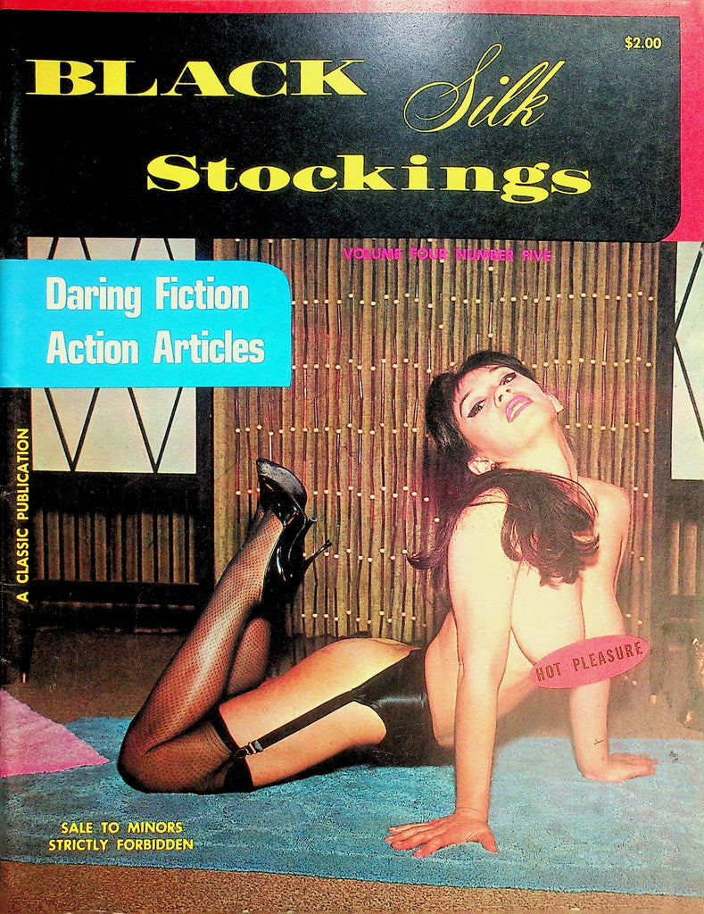 Black Silk Stockings Magazine  Candle Happy Belinda / Lovely Ingrid  vol.4 #5  1968 060526lmp-GSC