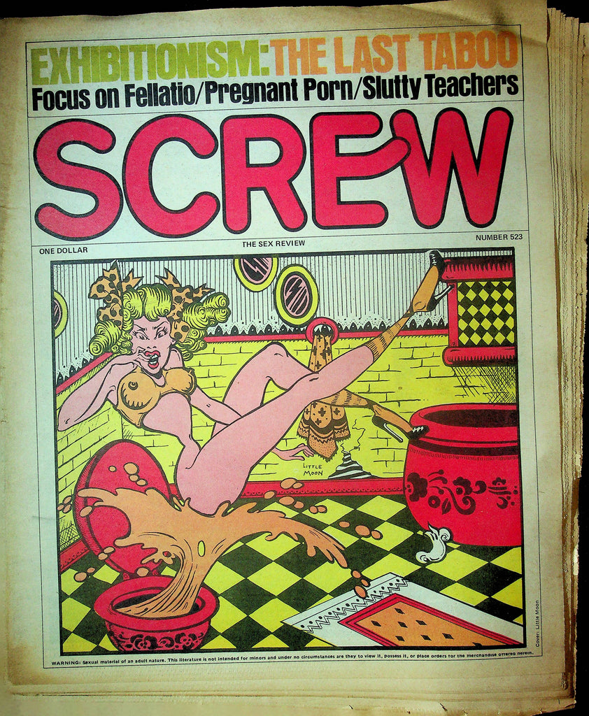 Screw Men's Newspaper The Last Taboo No.523 March 12 1979 061224OSRP