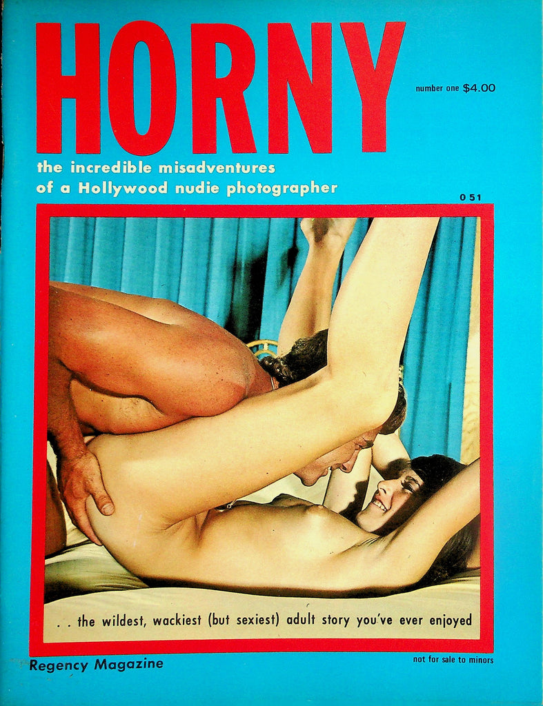 Horny Magazine  Incredible Misadventures Of A Hollywood Nudie Photographer  #1  1960's    060126lmp-GSC