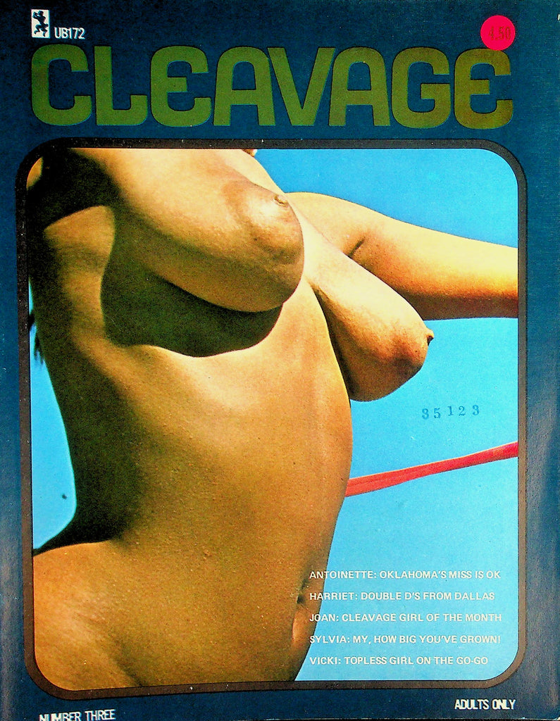 Cleavage Magazine   Joan, Girl Of The Month /  Harriet: Double D's From Dallas  #3 1973    090426lmp-GSC