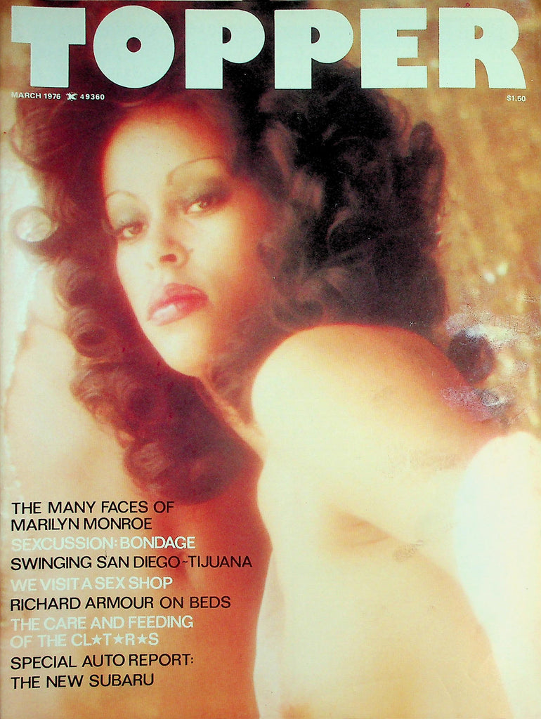 Topper Magazine   The Many Faces Of Marilyn Monroe  March 1976   062526lmp-GSC