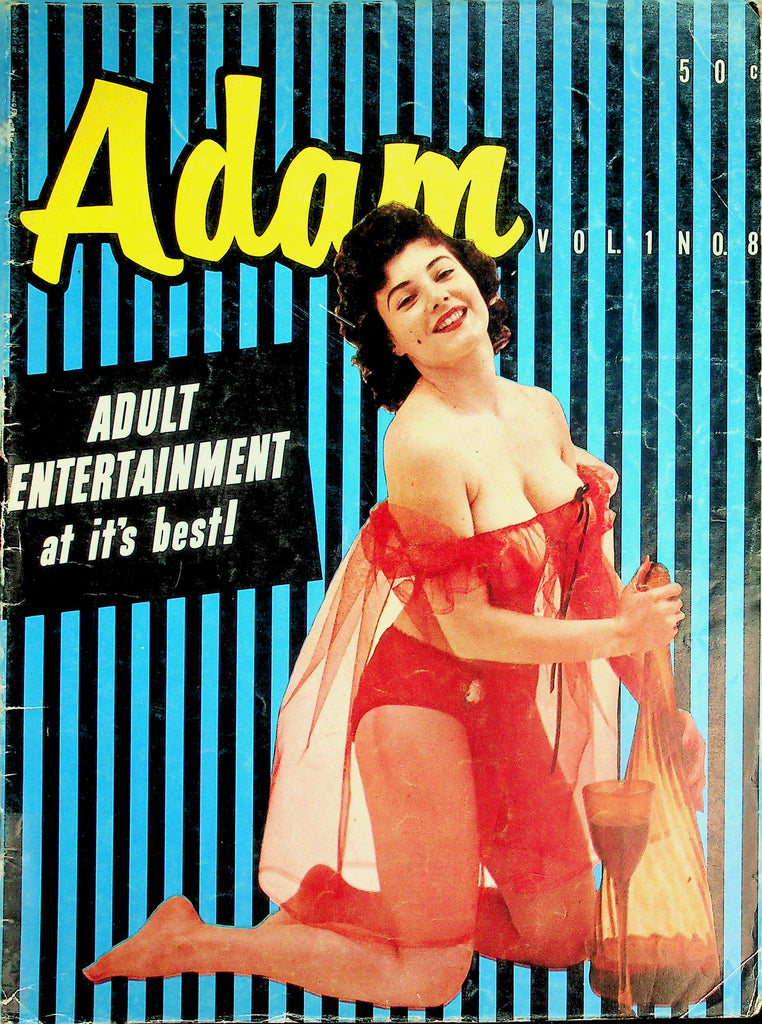 Adam Magazine  Cover Girl Jean  vol.1 #8 1957   040226lmp