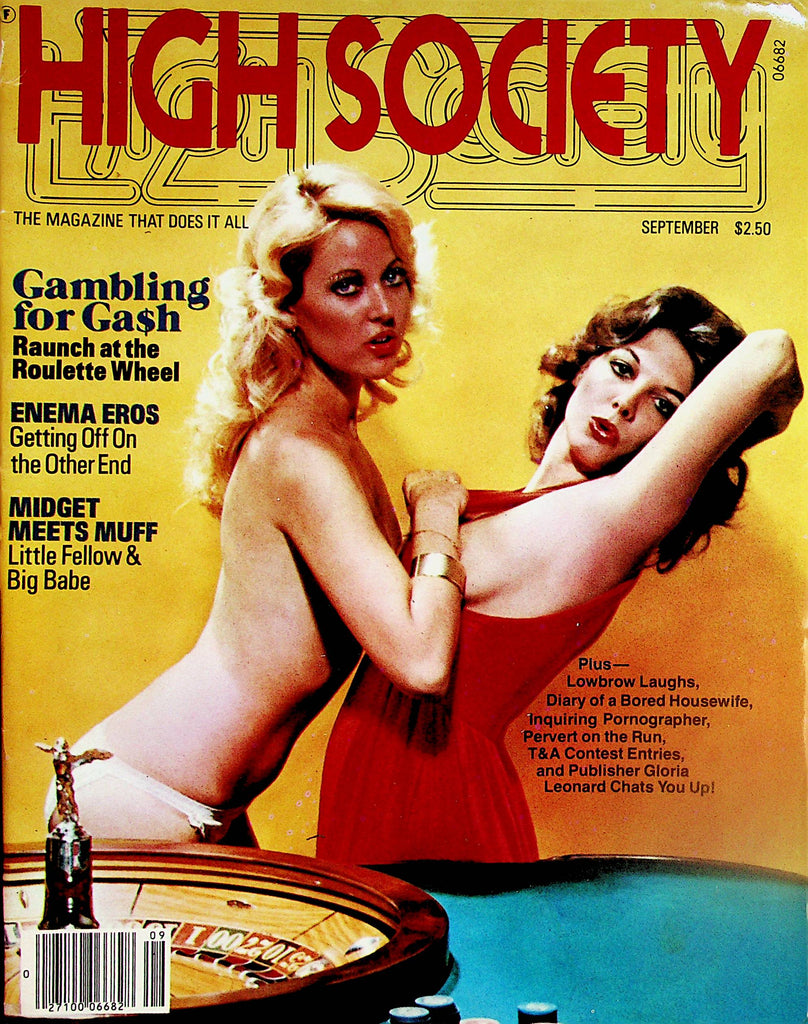 High Society Magazine   Gambling For Gash / Midget Meets Muff  September 1978   031124lm-p2