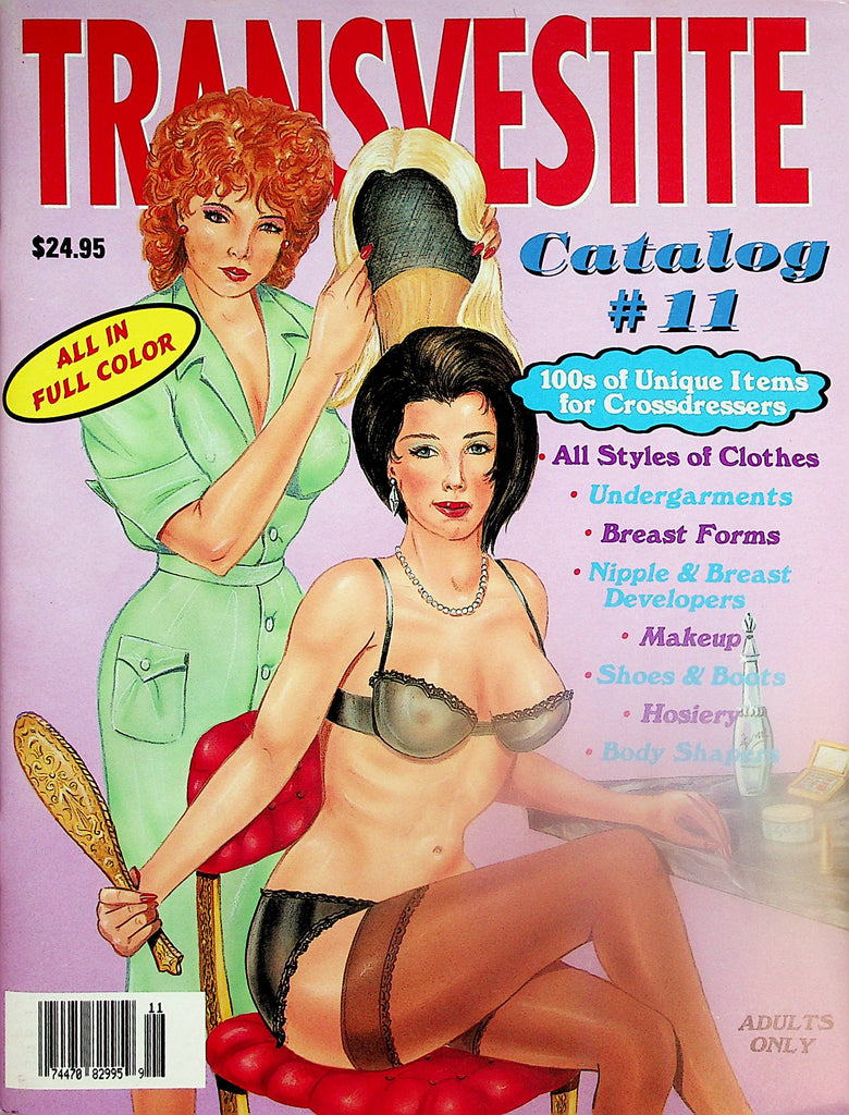 Transvestite Catalog    100's Of Unique Items For Crossdressers   #11  1990's     012724lm-p