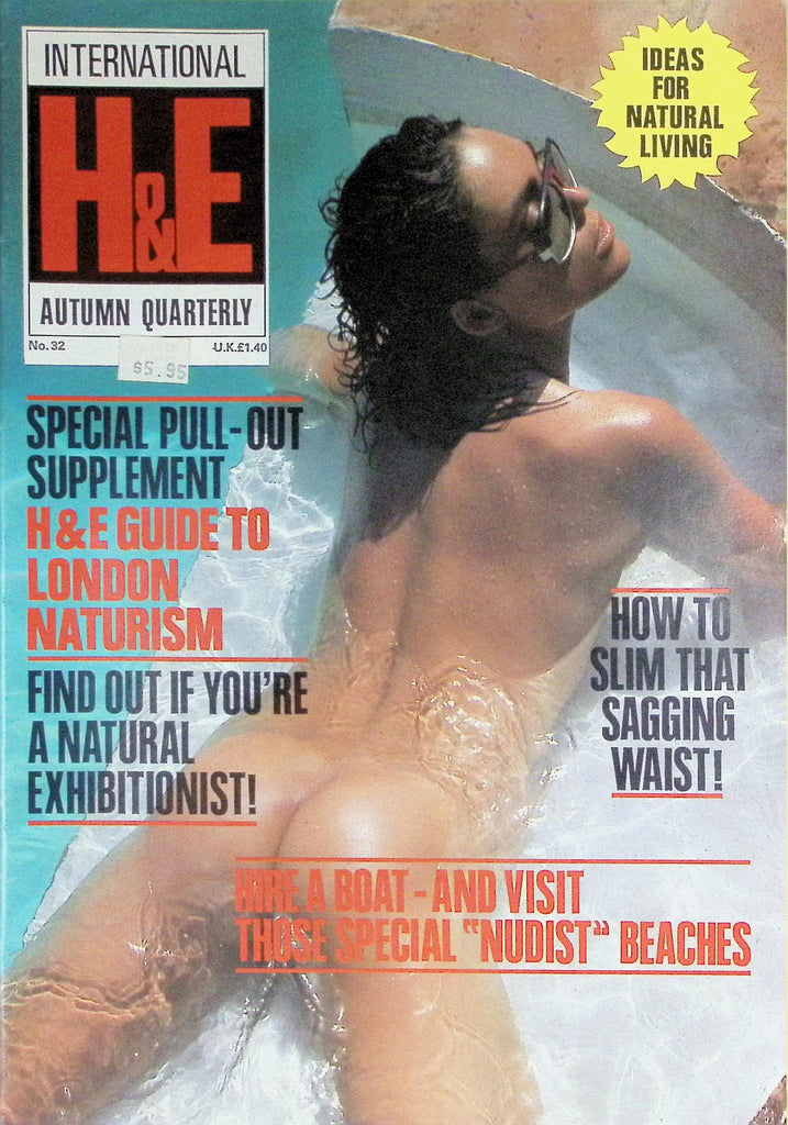 International H&E  Nudist Magazine Autumn Quarterly #32, Special Nudist Beaches 100326LLP