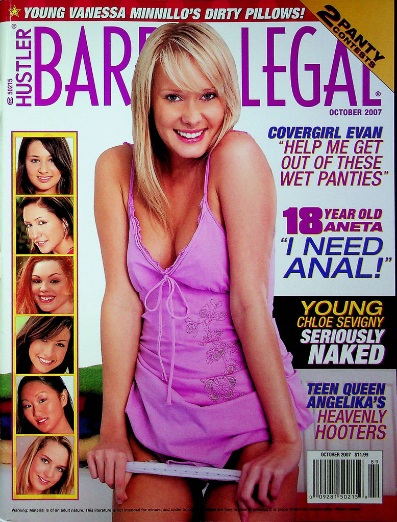 Hustler Barely Legal Magazine Evan & Aneta & Chloe Sevigny October 2007 051023RP