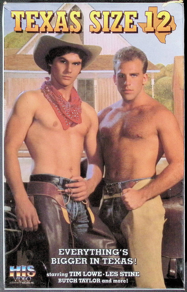 Texas Size 12 His Video, A Division Of Vca Labs, Inc. Gay VHS 101024JKVHS