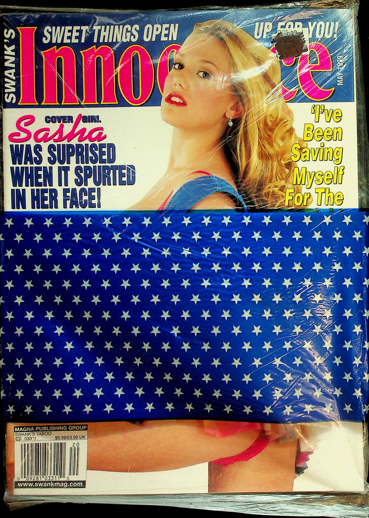 Swank's Innocence Magazine  Covergirl Sasha  May 1999  new/sealed  050426lmp