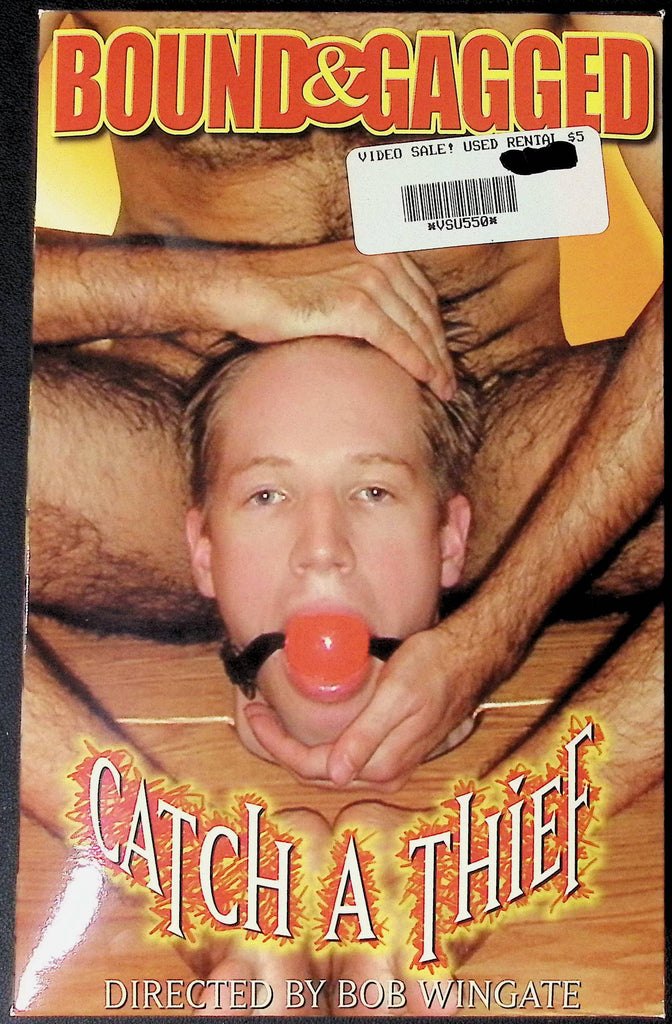 Bound & Gagged Catch A Thief Gay VHS 2000 101824JKVHS5