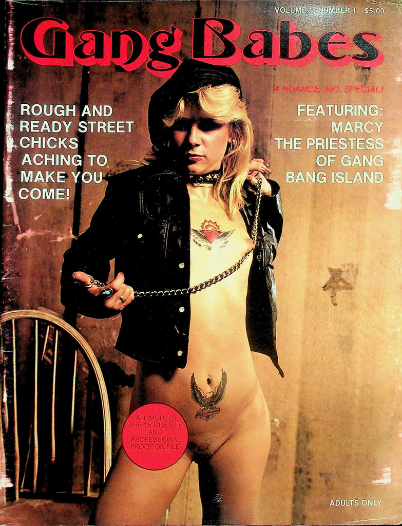 Gang Babes Magazine  Marcy The Priestess Of Gang Bang Island  vol1 #1  1978  062026lmp-GSC