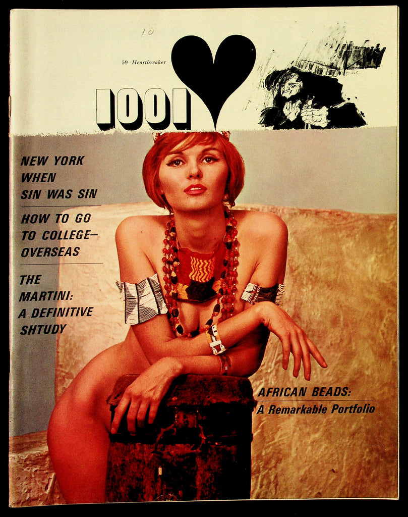 Escapade Adult Magazine V7, No. 6 October 1962 African Beads Feature 082026hrp-27