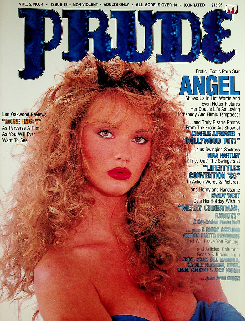 Prude Magazine   Covergirl Angel / Nina Hartley  vol.5 #4  1988     102523lm-p2