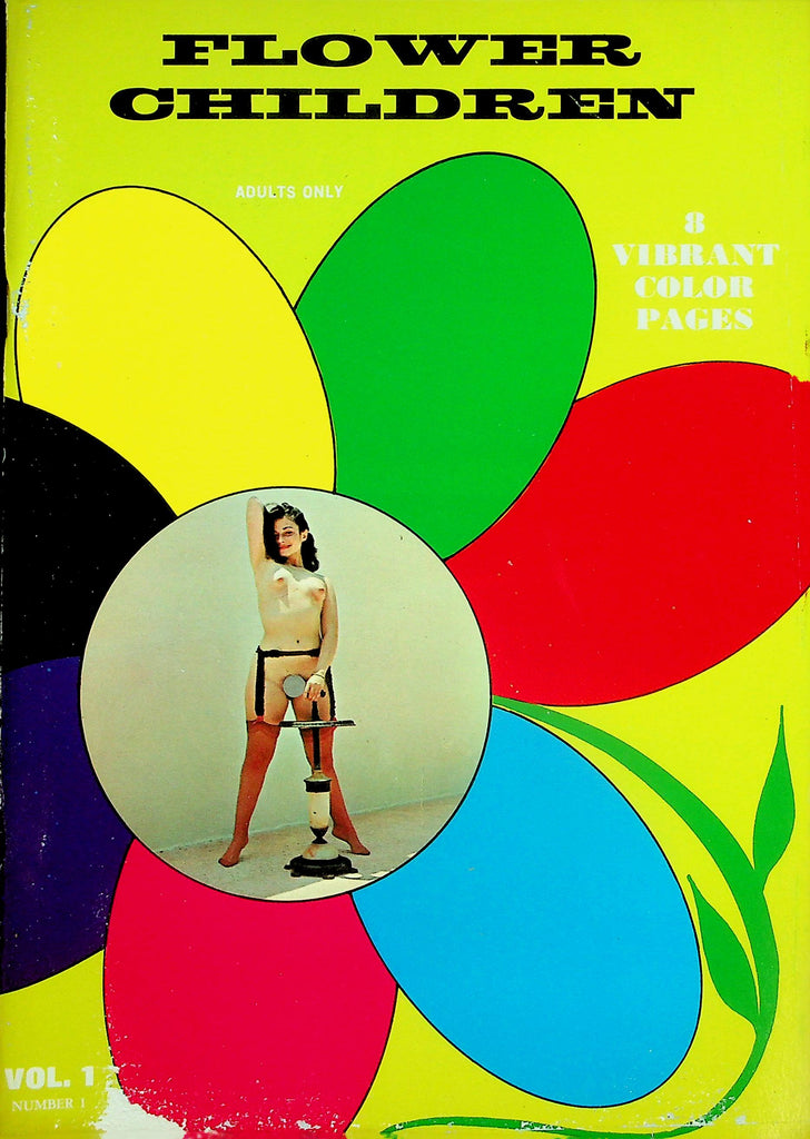 Flower Children 18+ Digest Magazine  The Fire Inside / The Fallen Brassiere   vol.1 #1  1970's   053126lmp-GSC