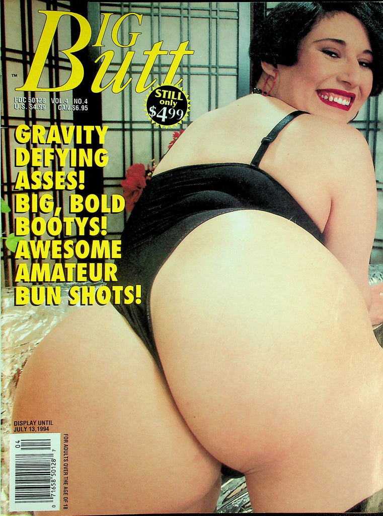 Big Butt Magazine  Gravity Defying Asses!   vol.4 #4  1994  080926lmp-GSC