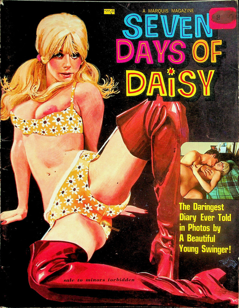 Seven Days Of Daisy Magazine  The Daringest Diary Ever Top By A Beautiful Young Swinger  #1  July 1969    052126lmp-GSC