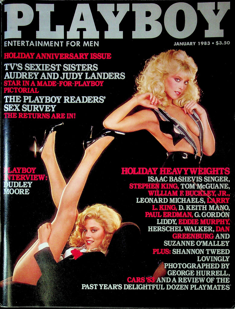 Playboy Magazine Holiday Anniversary Issue Ft. Dudley Moore January 1983 072325RP-