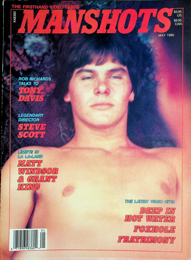 Manshots Gay Magazine   Cover Guy Tim Lowe  May 1990    052526lmp-GSC