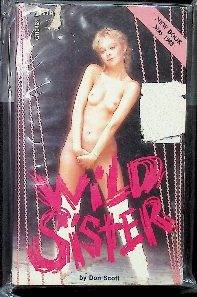 Wild Sister by Don Scott GR2424 May 1985 Greenleaf Adult Paperback Novel-080224AMP