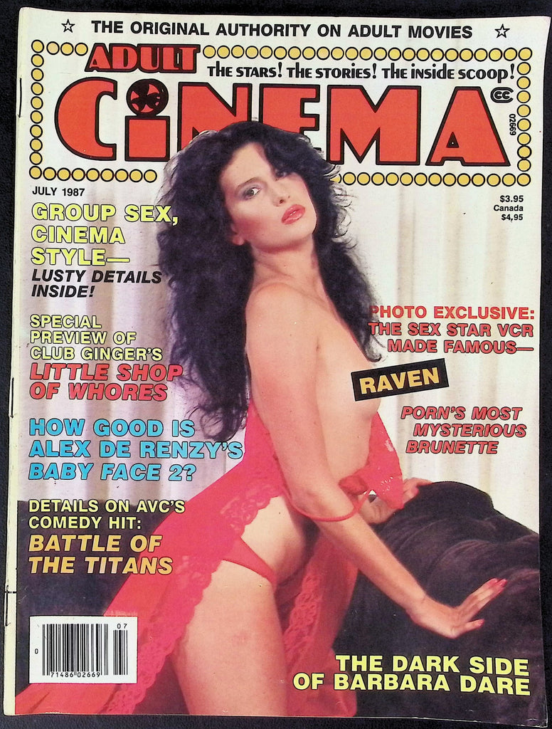 Adult Cinema Magazine Barbara Dare July 1987 22051526AKP-45