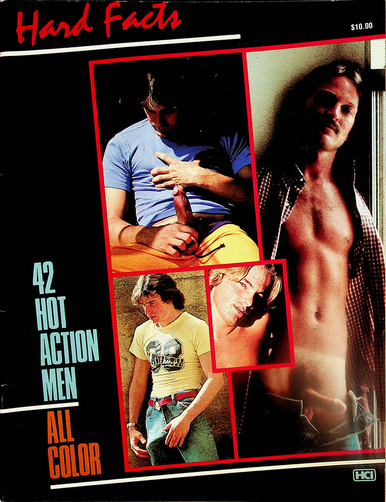 Hard Facts Gay Magazine  42 Hot Action Men  #1   1980's     022324lm-p