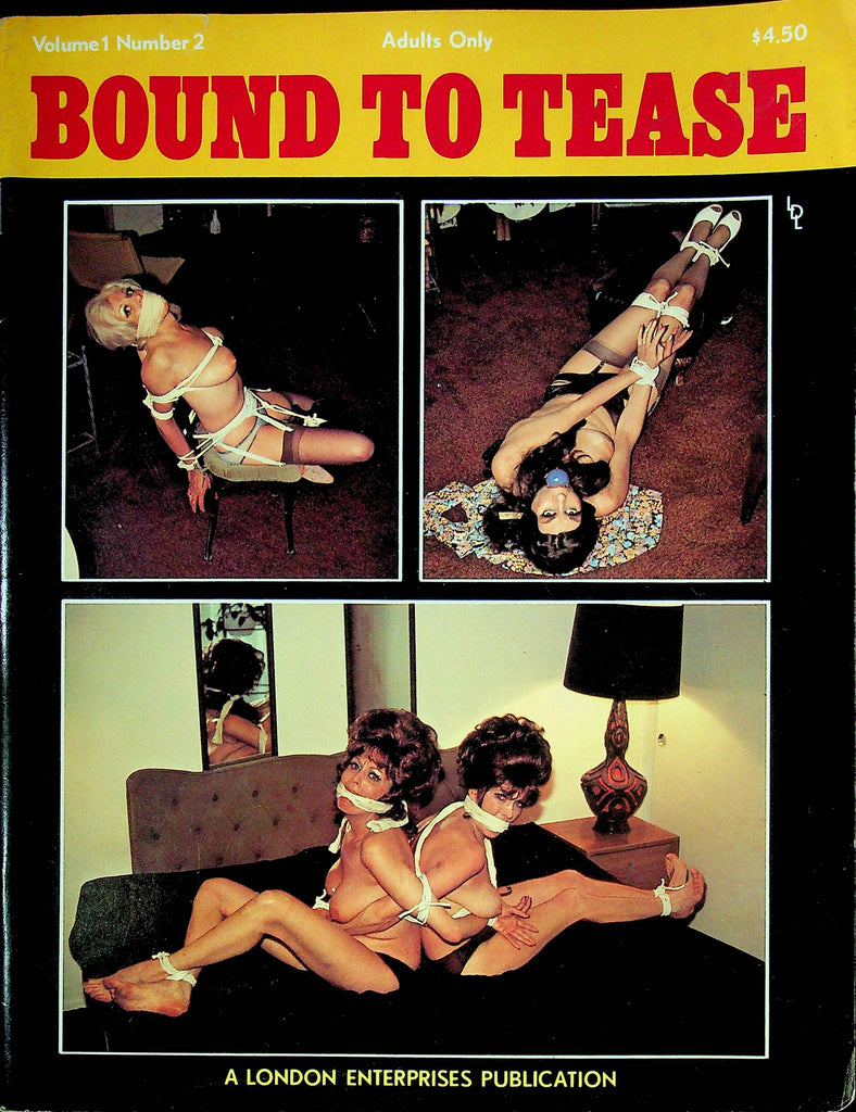 Bound To Tease Magazine Tit To Tit August 1977 Vol.1 No.2 092524RP