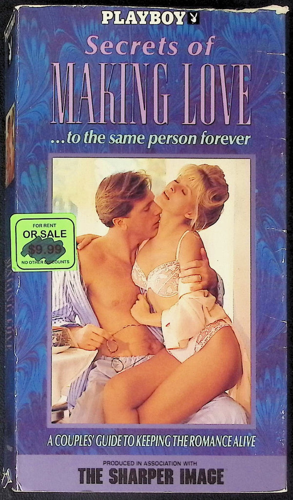 Playboy's Secrets of Making Love ...to the Same Person Forever Adult VHS 1991 Dr. Joy Davidson Sharper Image HBO Video Playboy Video 121025AKVHS2