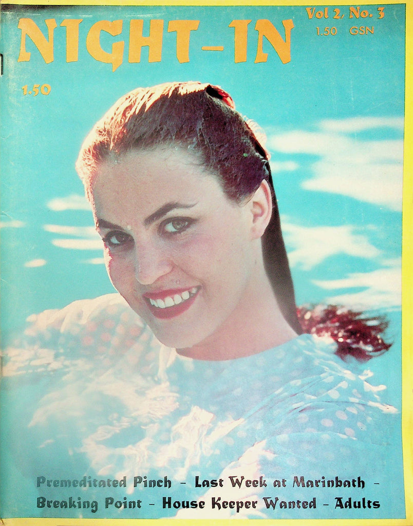 Night-In Magazine  Last Week At Marinbath   vol.2 #3  1964  w/cf   102225lm-p