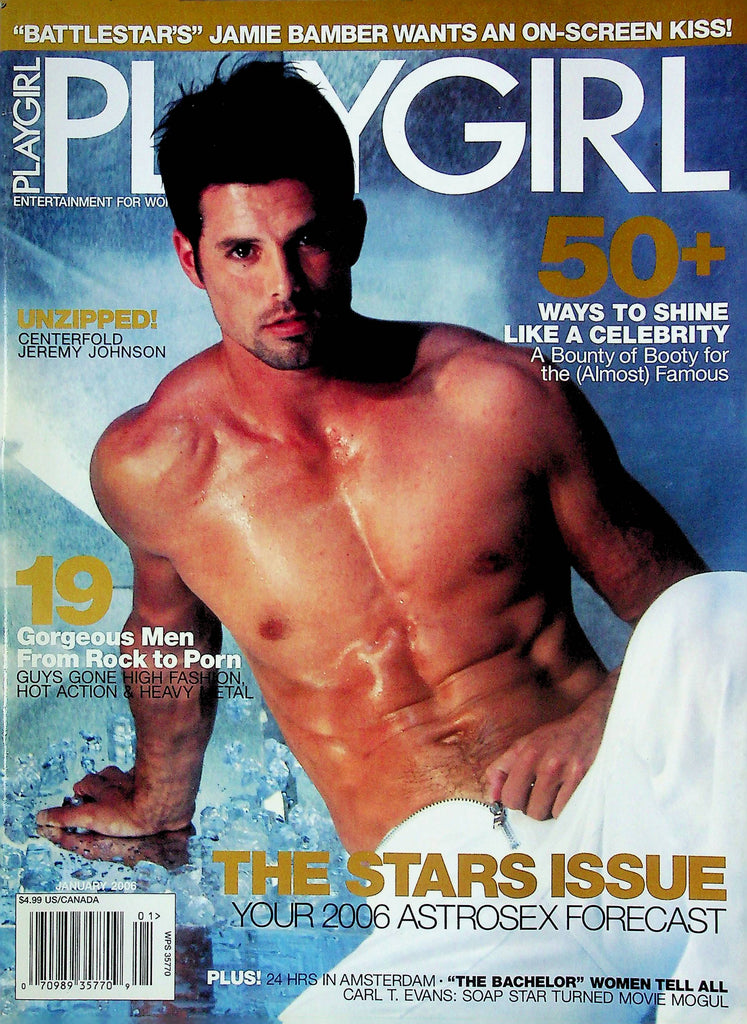 Playgirl Gay Magazine The Stars Issue January 2006 061424RP