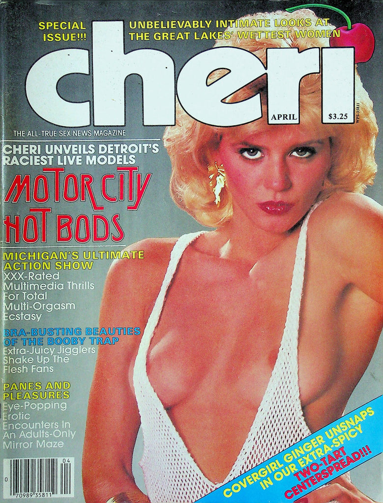 Cheri Magazine Motor City Hot Bods April 1984 022525RP