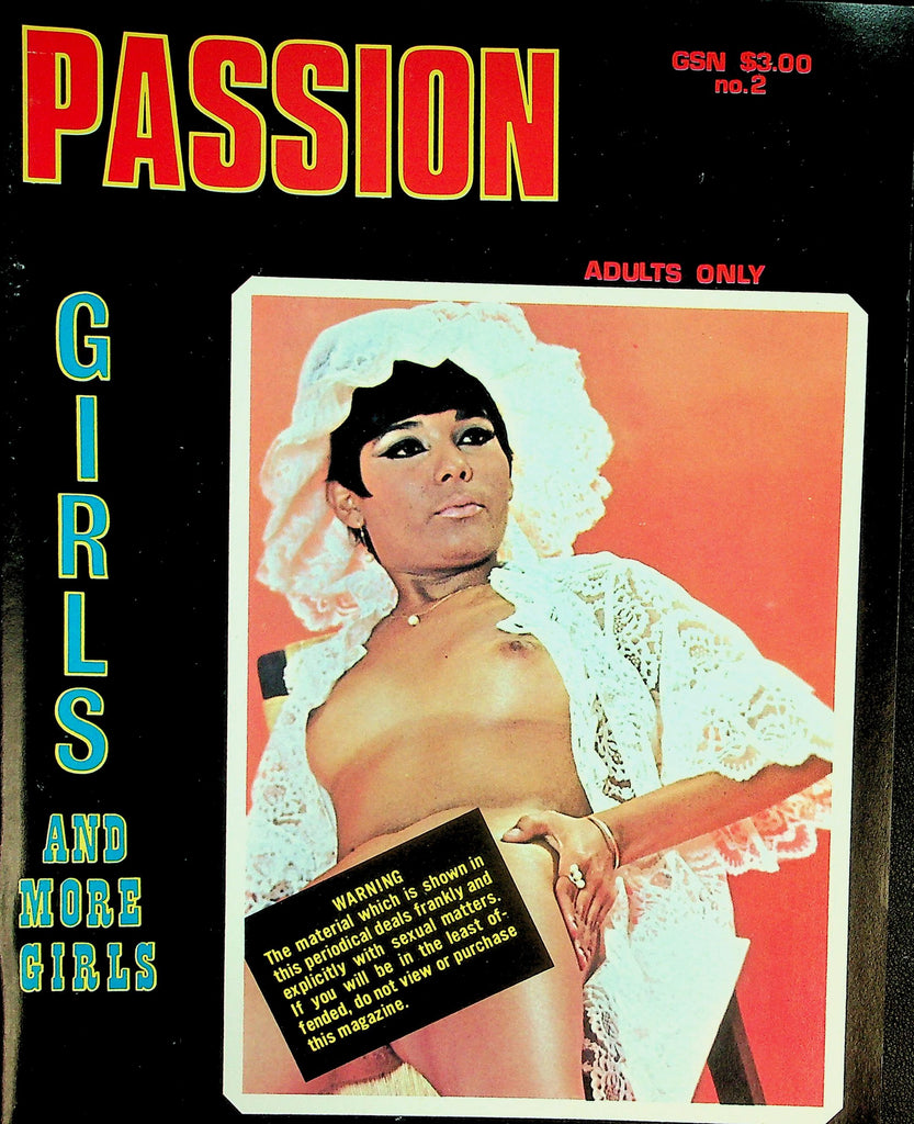 Passion Girls And More Girls Magazine   Doing Her Own Thing  #2 1972   083126lmp-GSC