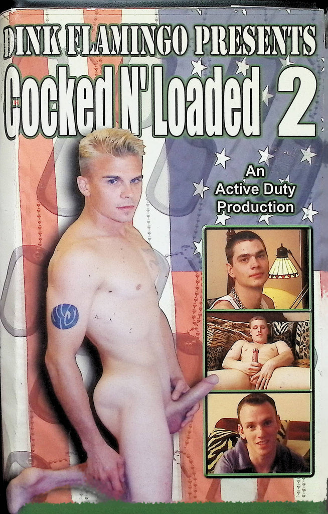 Cocked n Loaded 2 Ink Flamingo Active Duty Production AJ Castor Micah Lance 2001 Gay Male VHS 091724AMPVHS