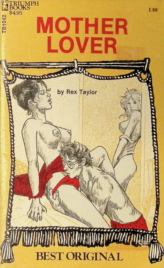 Mother Lover by Rex Taylor TB1042 1970s Best Original Greenleaf Classics Triumph Books Press Adult Paperback Novel 071625AMP