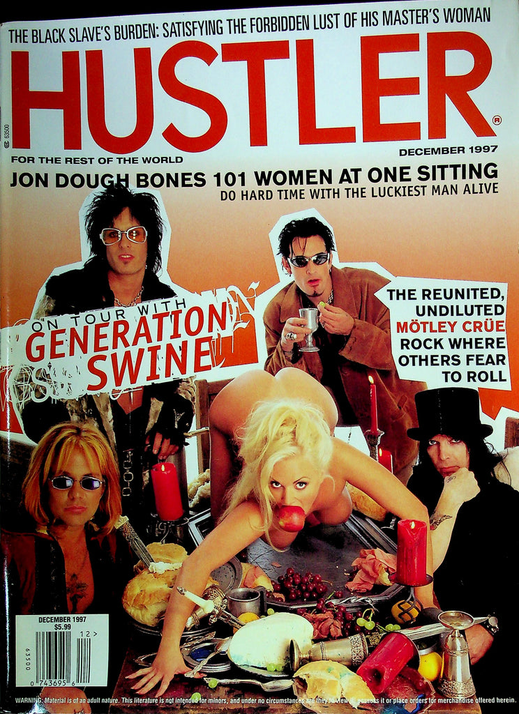 Hustler Magazine Tour With Motley Crue December 1997 013125RP