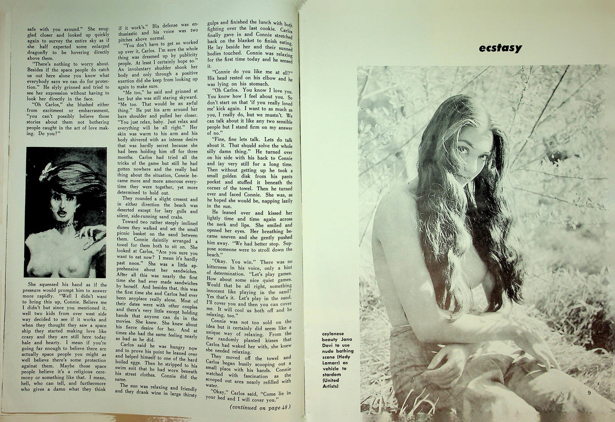 Plush Magazine June Wilkinson / Ecstasy vol.2 #3 1960's 050226lmp – Mr ...