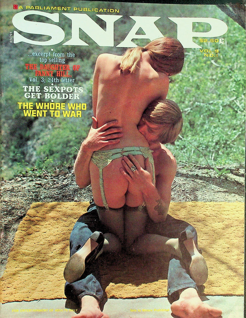 Snap Magazine  The Daughter Of Fanny Hill / The Whore Who Went To War vol.9 #1 1969 Parliament    082326lmp-GSC