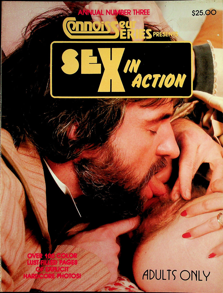 Sex In Action Magazine  Sue Nero, Johnnie Keys & More! Over 100 Pages 1980's  Connoisseur Series   072726lmp-GSC