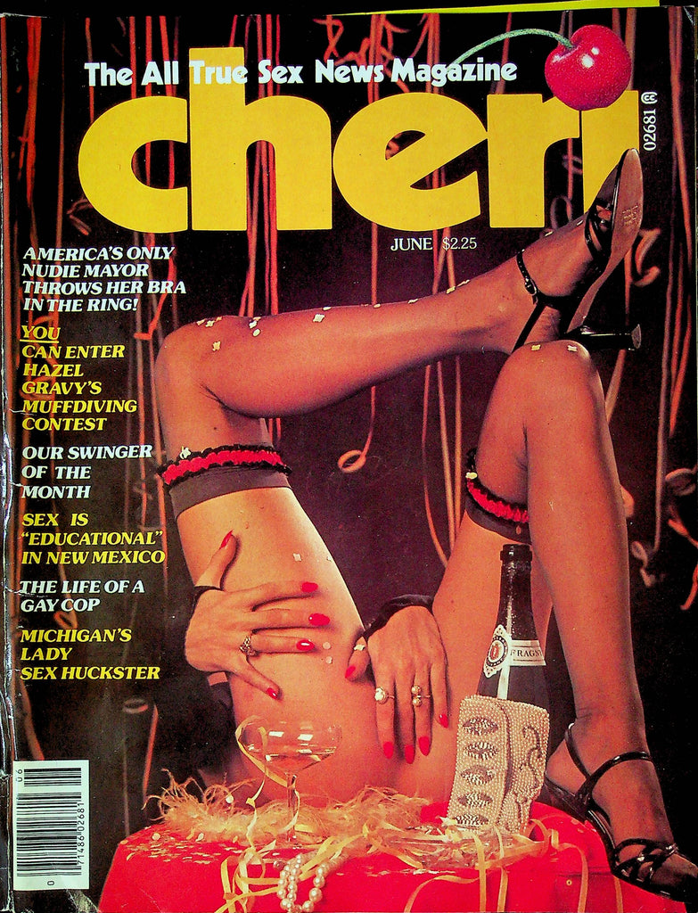 Cheri Magazine Hazel Gravy's Muffdiving Contest June 1978 031324RP