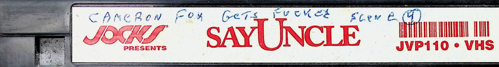 Say Uncle JVP110 Breck Stewart, Cameron Fox, Christian Taylor, Jacob Hall Jocks Gay Male VHS 100324AMPVHS