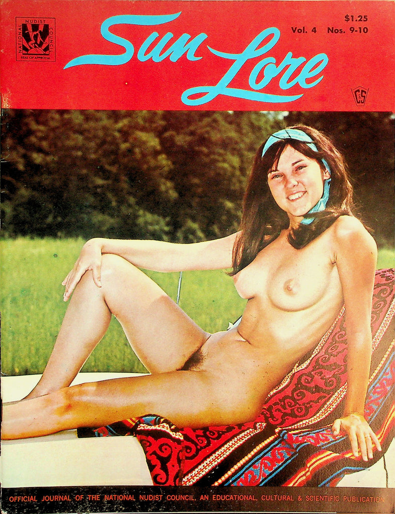 Sun Lore Nudist Magazine  My Strip Trip / Begining Of The Nude Century  vol.4 9-10   1960's   080126lmp-GSC