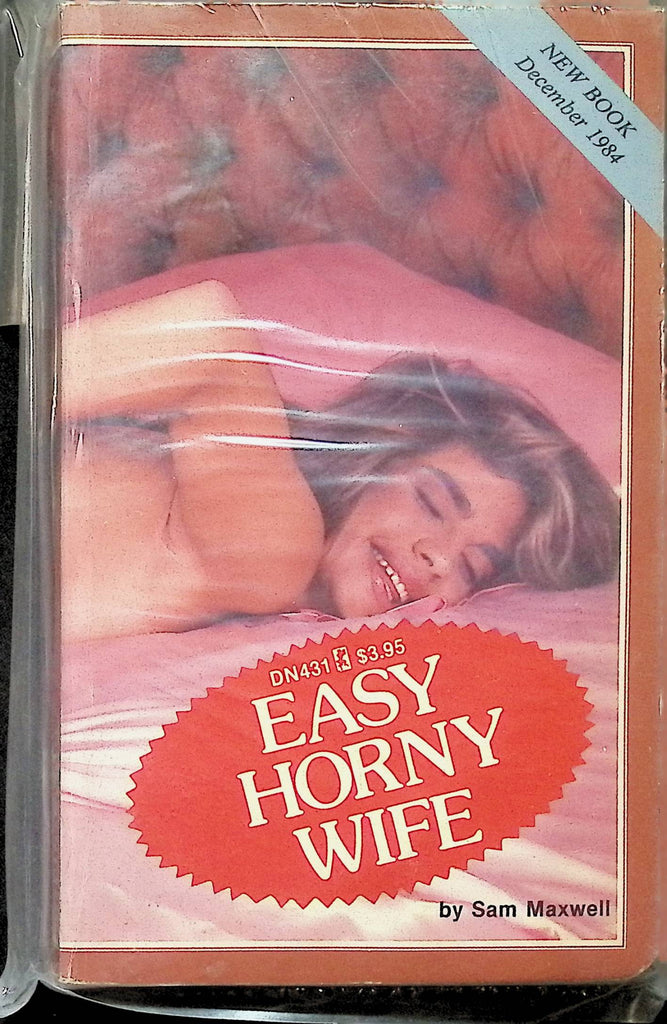 Easy Horny Wife by Sam Maxwell SN431 December 1984 Greenleaf Classics Adult Paperback Novel -111924AMP