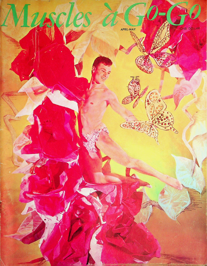 Muscles a' Go-Go Men's Gay Interest Magazine  Sexy Muscle Models  April 1966  102226lmp-GSC