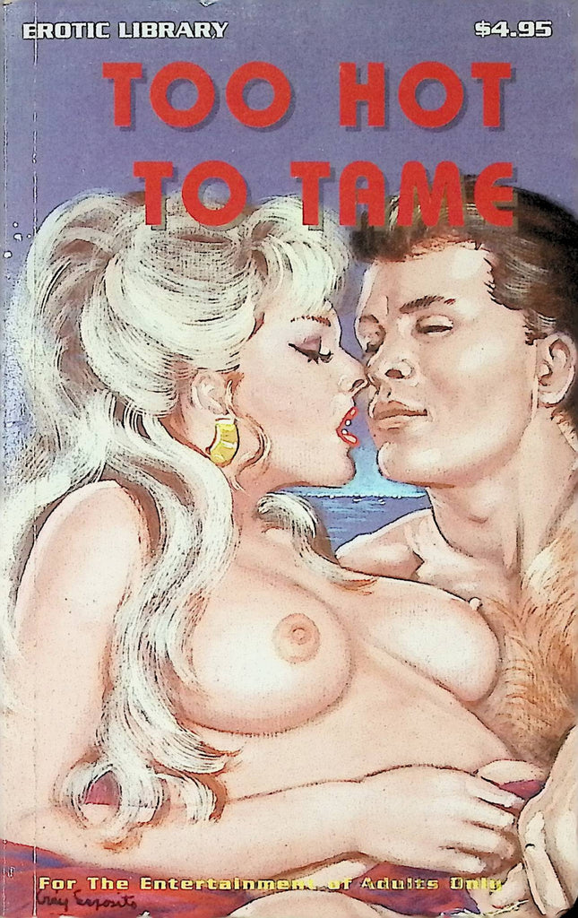 Too Hot to Tame EY-142 Erotic Library Star Distributors Adult Paperback Novel-080224AMP
