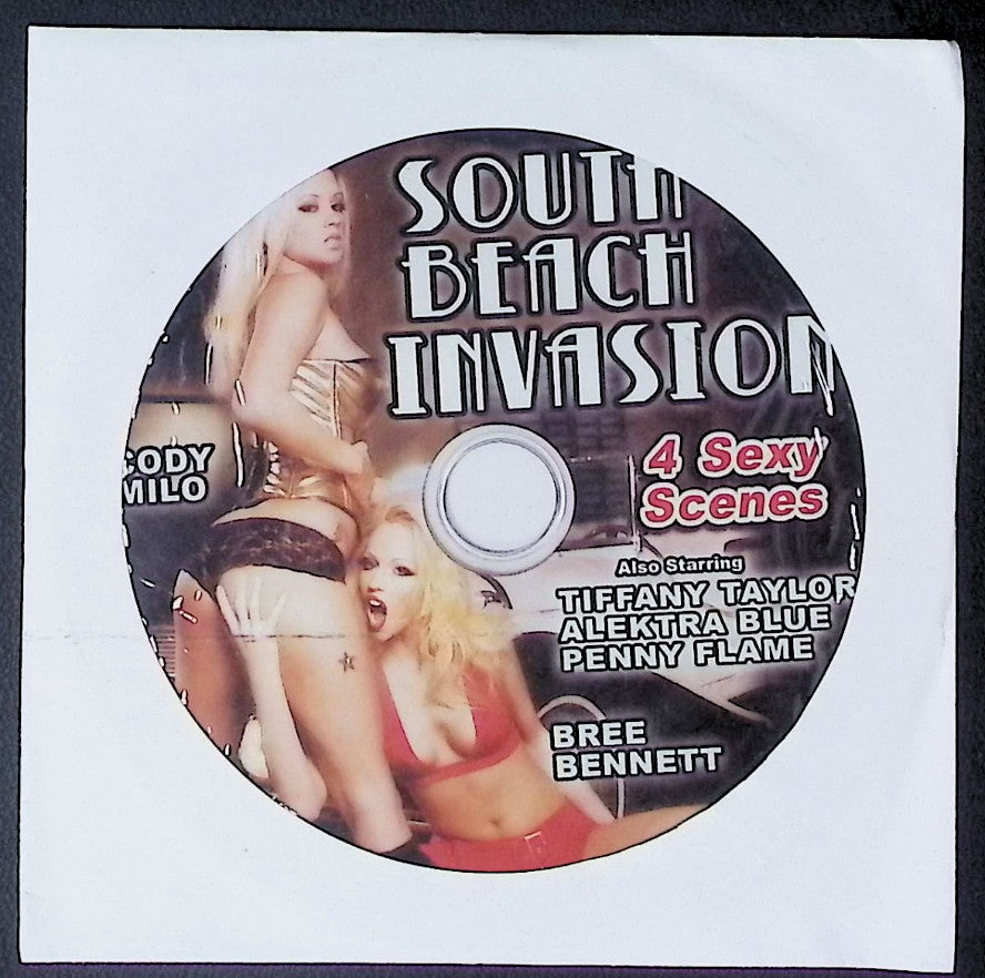 South Beach Invasion ft. Cody Milo, Tiffany Taylor, Penny Flame Adult DVD 2010 Pulse Pictures 121725AKDVD-D40