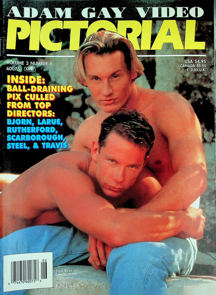 Adam Gay Video Pictorial Magazine   Steve Marks & Drew Nolan   vol.3 #6  1995     122325lmp